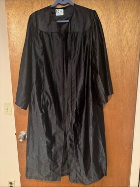 Classic Black Graduation Gown